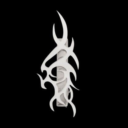 Y2K Cyber Tribal Metal Hair Clips Set
